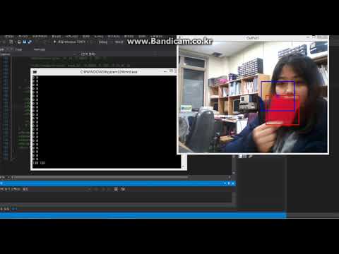 Tracking the detected red-colored rectangle using camshift and kalman filter