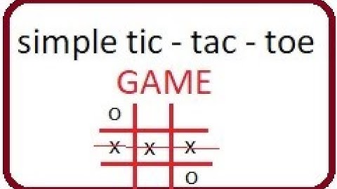 C programming : 005 2 Dimensional Array TIC TAC TOE MY FIRST GAME