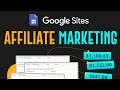 How To Create Google Sites Affiliate Marketing Website (2022)