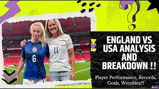 England Beat Usa 2-1 At Wembley Usa Midfield Crisis? Lionesses Under Pressure? Match Breakdown