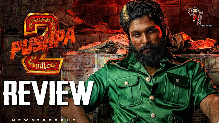 Pushpa-2 The Rule Review | Allu Arjun | Rashmika Mandanna | Fahadh Faasil | Sukumar | News3People