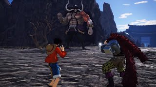 LUFFY KID VS BIG MOM KAIDO | ONE PIECE PIRATE WARRIORS 4 (Arc Wano Kuni)