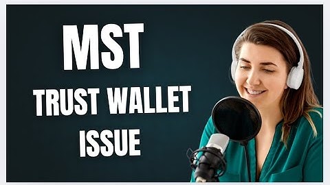Trust wallet mein MST kaise dekhein II MST ke liye Wallet kaise banaye II MST chain kaise add karein