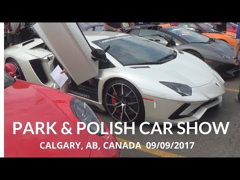 Cardel Park & Polish 2017 Car Show. Calgary, Canada.