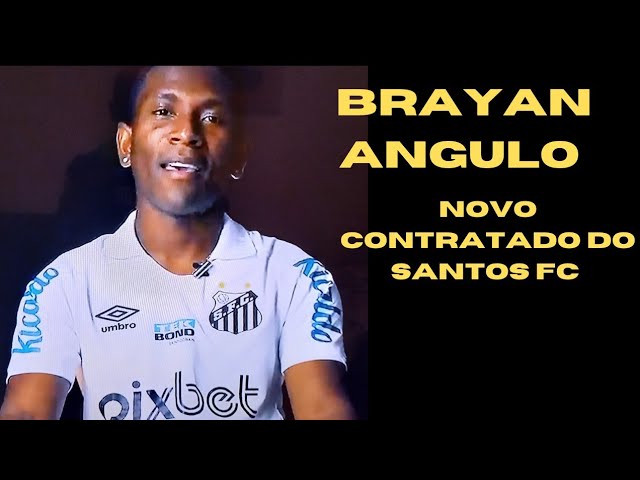 Santos contrata Brayan Angulo; veja os números e gols do novo reforço