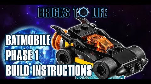 Batmobile Phase 1 Assembly - Lego Dimensions