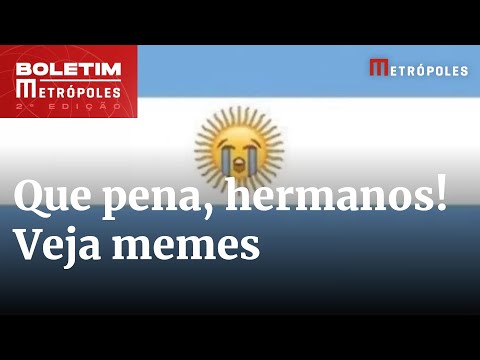 Argentina perde na Copa do Mundo e vira meme nas redes. Veja | Boletim Metrópoles 2º