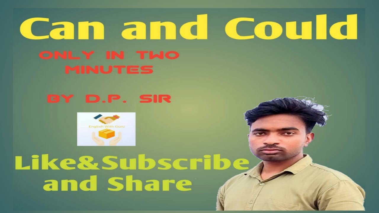 Can And Could Use Only In Two Minutes YouTube