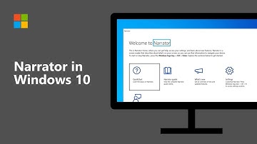 How to make your Windows 10 device more accessible with Narrator!