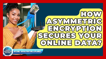 How Asymmetric Encryption Secures Your Online Data? - Internet Infrastructure Explained