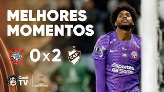 MELHORES MOMENTOS: CORINTHIANS 0 X 2 PLATENSE | CONMEBOL LIBERTADORES 2026 | FASE DE GRUPOS