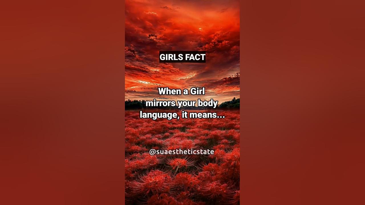 When a girl copies you it means... shorts psychologyfacts motivation