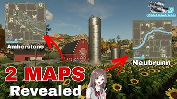 Farming Simulator 23 - (2 Maps Revealed) Neubrunn And Amberstone!