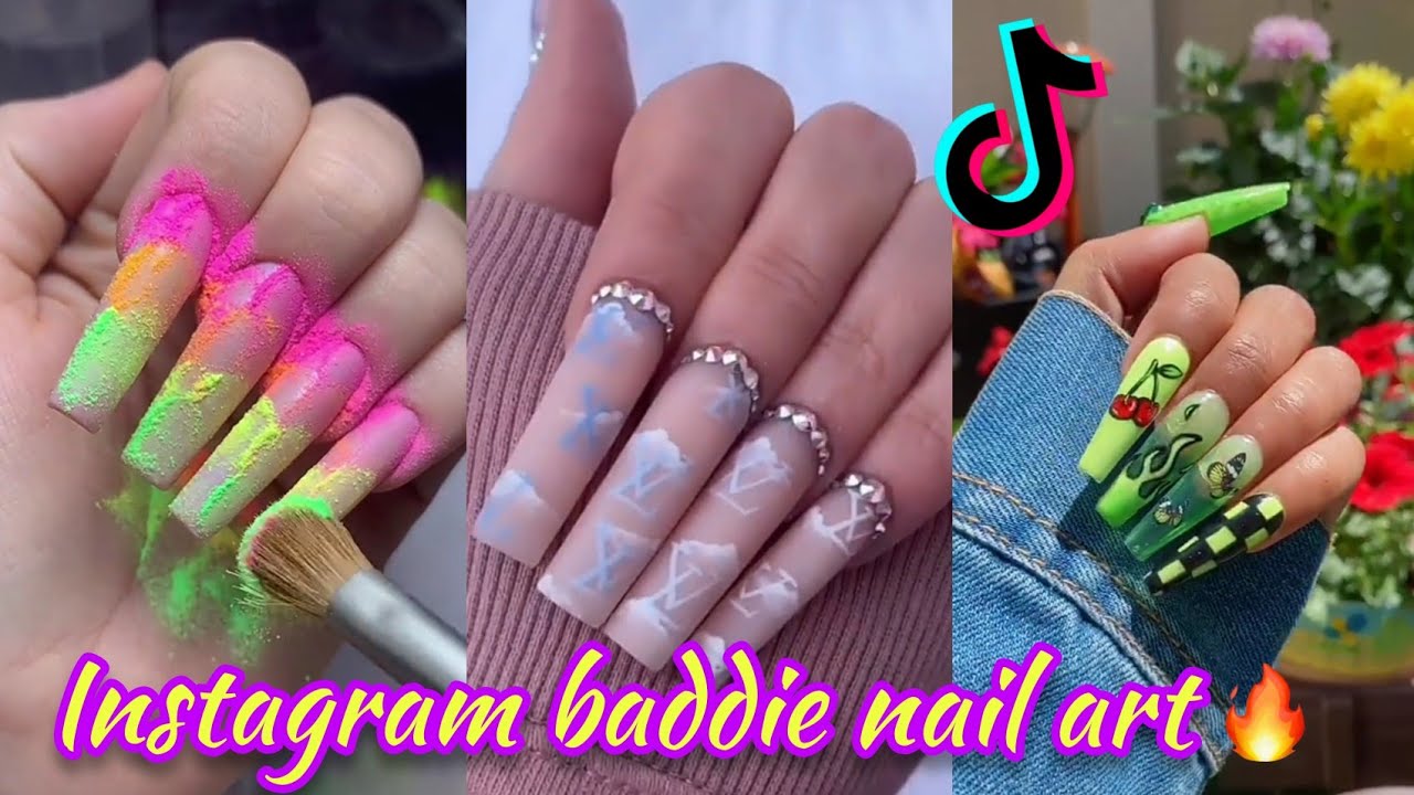 Instagram Baddie Nails Compilation & Trendy Nail Art Inspo 