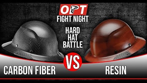 The Great Hard Hat Debate: Carbon Fiber vs. Resin