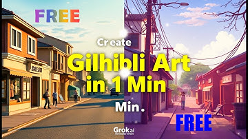 Create Stunning Ghibli-Style Art for FREE with Grok AI!  #ghibli #ghibliart #grokai