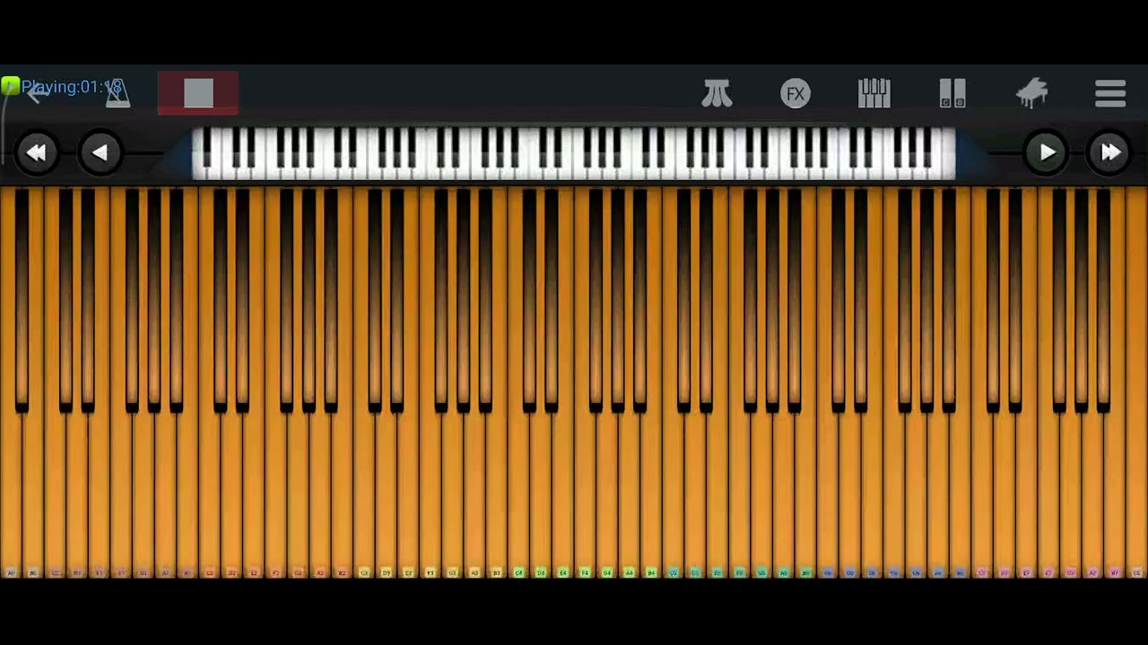 Breaking a piano app with RUSH E 