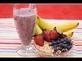 Healthy Oatmeal Breakfast Recipe: Banana Berry: Smoothie Recipe! How To: Dishin' With Di 128