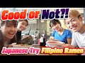 Filipino Ramen is Fake one?! Japanese Judge Ramen in the  Philippines