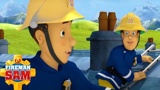 Sam's on the roof! | Fireman Sam US | Kids Cartoons