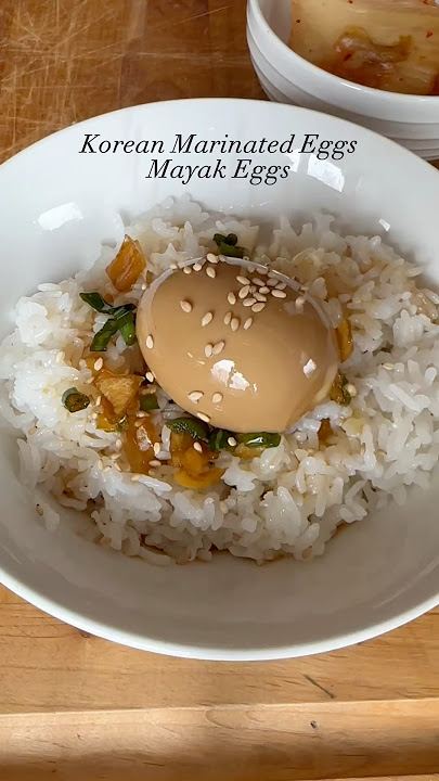 Korean Soy Marinated Eggs | Mayak Eggs 마약계란