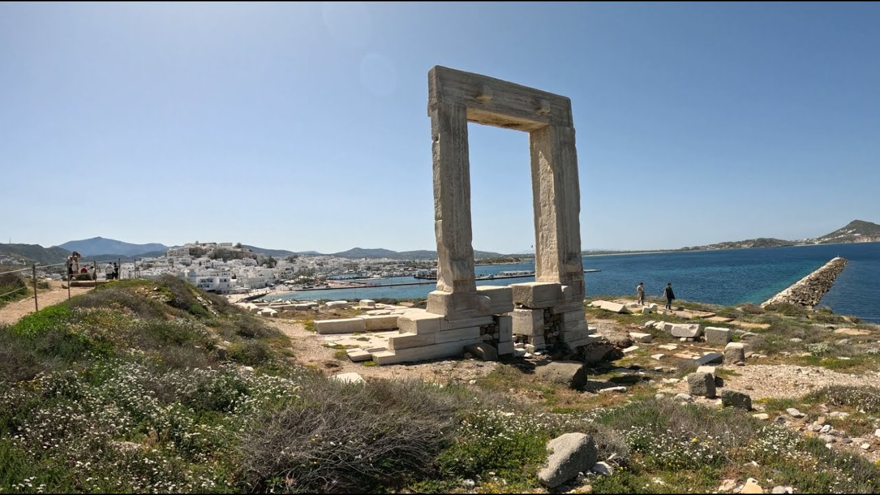 Naxos, Greece - A Tyrant's Unfinished Temple to Apollo