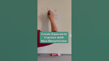 How To Add Mixed Numbers