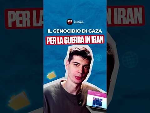 Video Il genocidio a Gaza per la guerra in Iran.