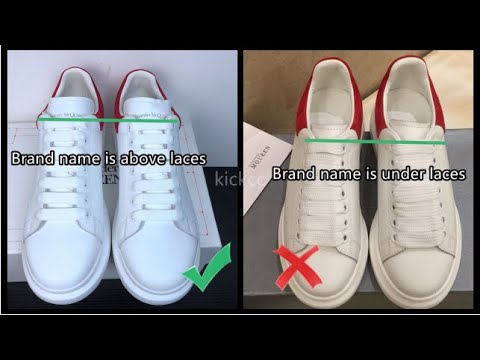 Alexander McQueen Oversized Shoes Fake Vs Real (AMQ) - Guide  Alexander  mcqueen shoes, Alexander mcqueen, Alexander mcqueen sneakers