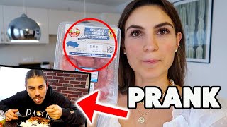 SCHWEINEFLEISCH PRANK an TÜRKISCHEN EHEMANN😂😂 | TBATB