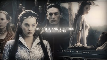 Smooth X & Y shakes (After effects tut)