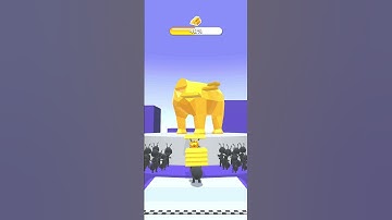 Tiny Run 3D gameplay walkthrough (23) #shorts