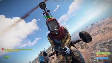 Rust - Funny Moments with Mini Helicopter