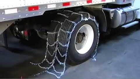4200QC Series Truck Chain Installation Instructions