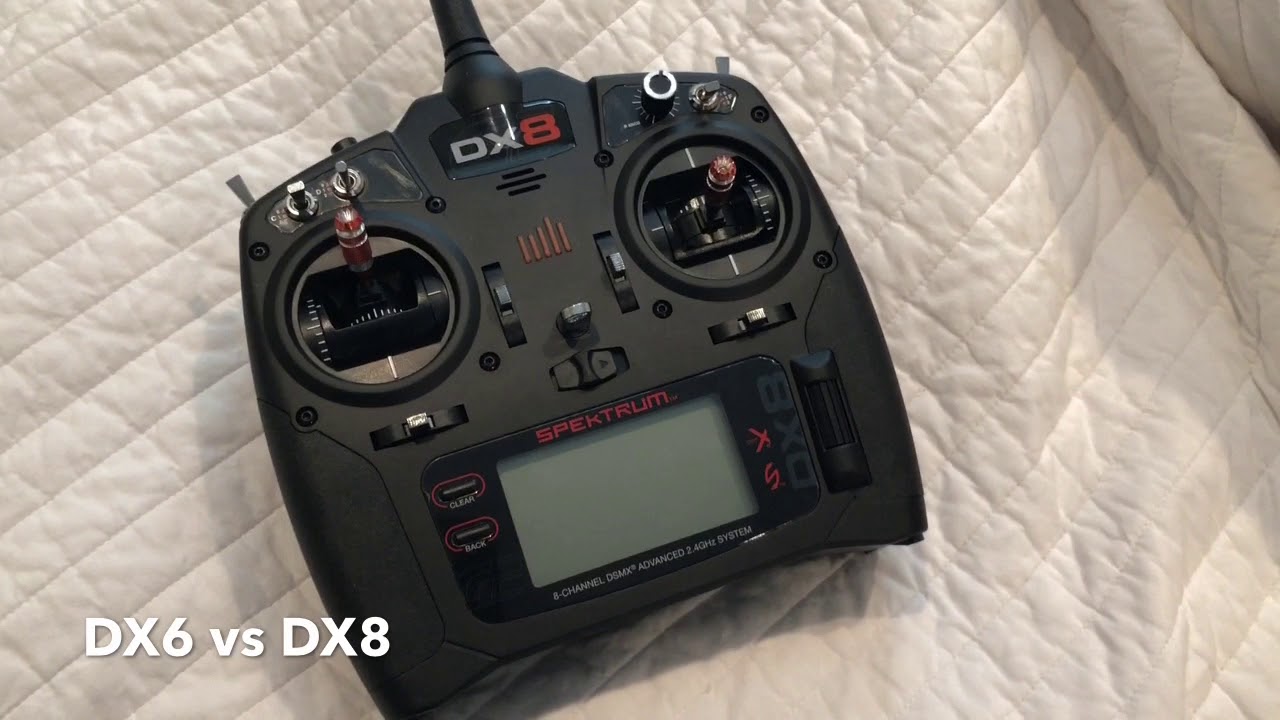 Spektrum dx6 vs dx6e