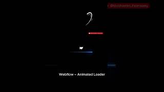 Webflow animated loader design in figma #figma #ui #tutorial #uxdesign @nividhashini_palanisamy