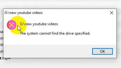 How to fix "The system cannot find the drive specified" error? (Voidtools Everything)