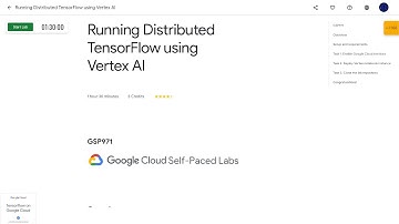 Qwiklabs | Running Distributed TensorFlow using Vertex AI [GSP971]