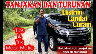 Mengendarai mobil matic di tanjakan dan turunan yg baik dan aman, terutama Pemula@pakwinchannel