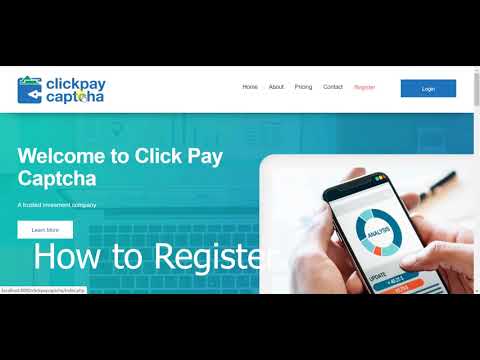 How to Register on ClickPayCaptcha