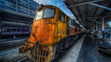 Ancient Train Photoshop CC Tutorials 87 By Stopbox [Photoshop CC,Nik Software]
