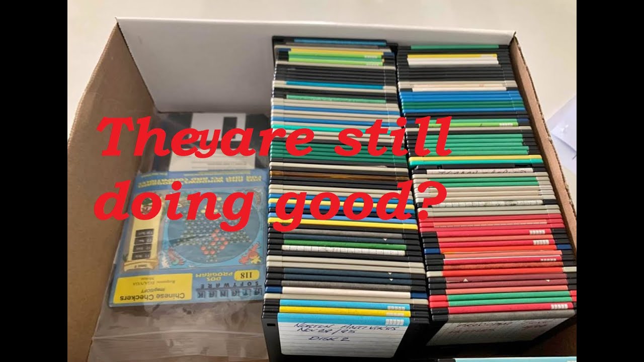 More than 20 years old floppy disks still doing good? testing in 2023