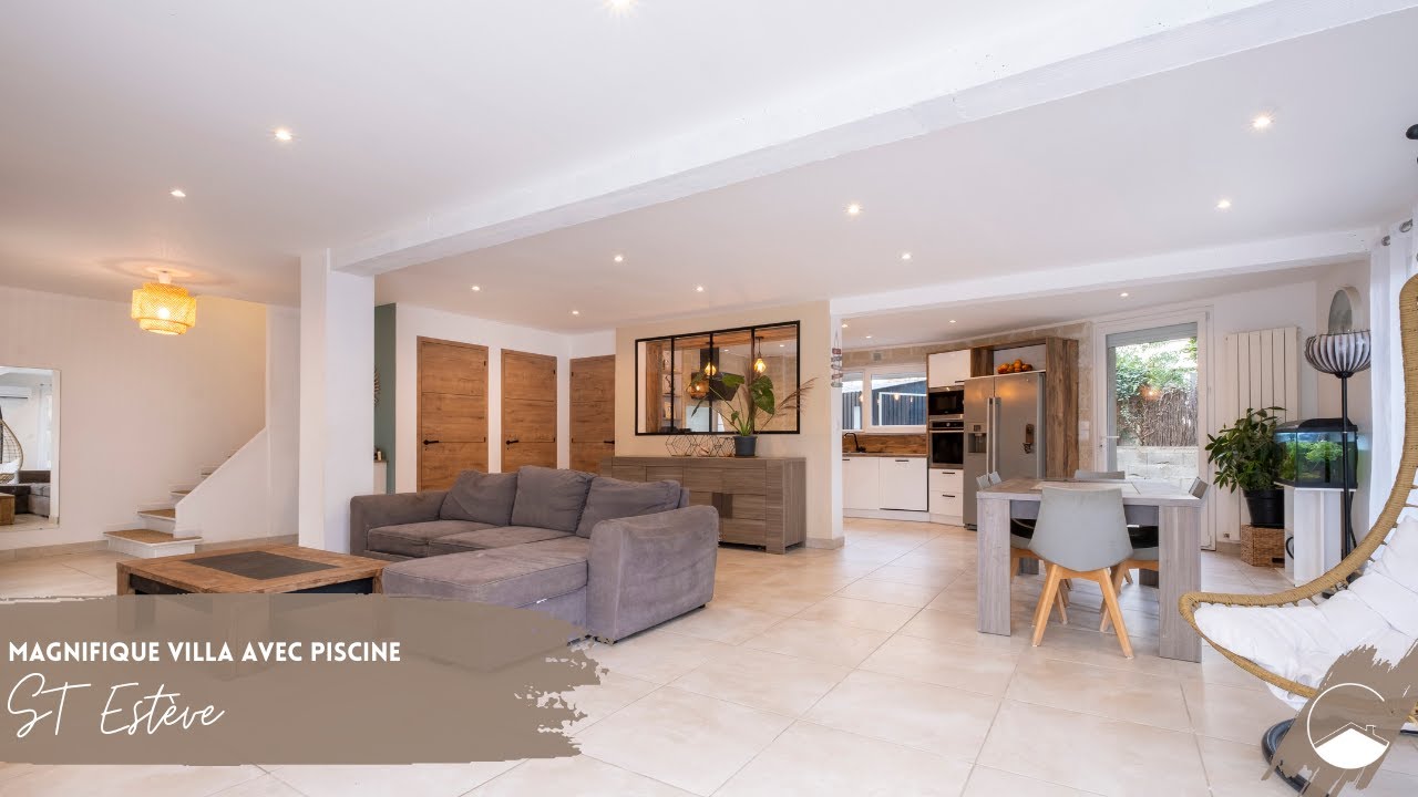 Saint esteve: Magnifique villa avec piscine