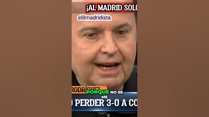 Juanma Rodríguez reflexiona sobre la final de la copa #elchiringuito #futbol #realmadrid