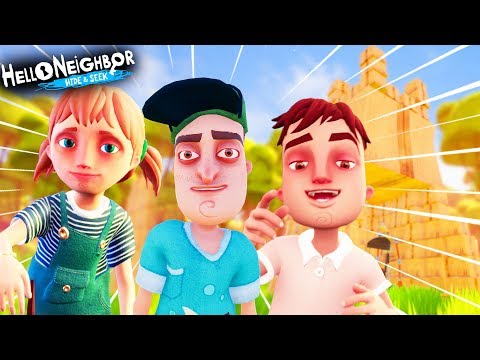 kids playing hello neighbor