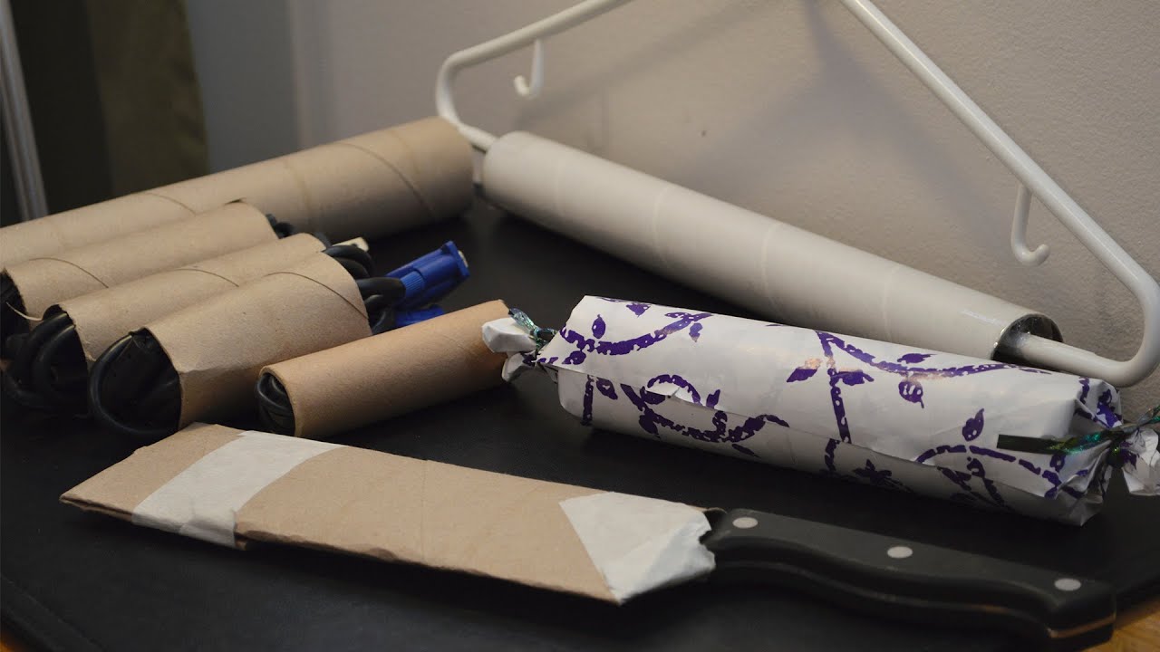 6 Uses for Paper Towel Rolls/Cardboard Tubes 