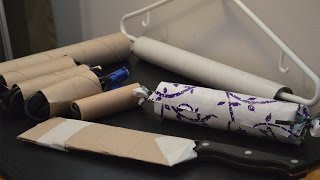 6 Uses for Paper Towel Rolls/Cardboard Tubes