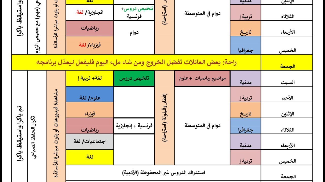 برنامج رائع للمراجعة #bem2025