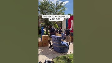 Save this for your next move! Organization is key 🔑 #movingtips