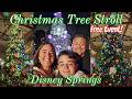 Disney's Christmas Tree Stroll At Disney Springs! Free Event! We Show All The Trees! 